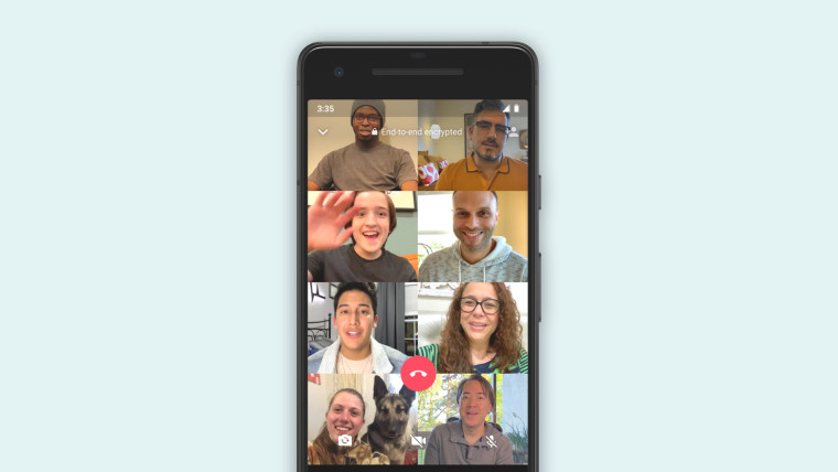 Group video call WhatsApp Feature update