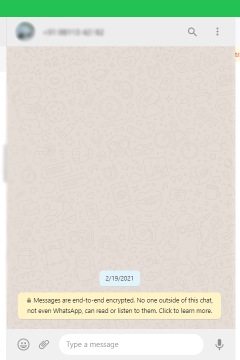 WhatsApp a secure tool, with End-to-end encryption